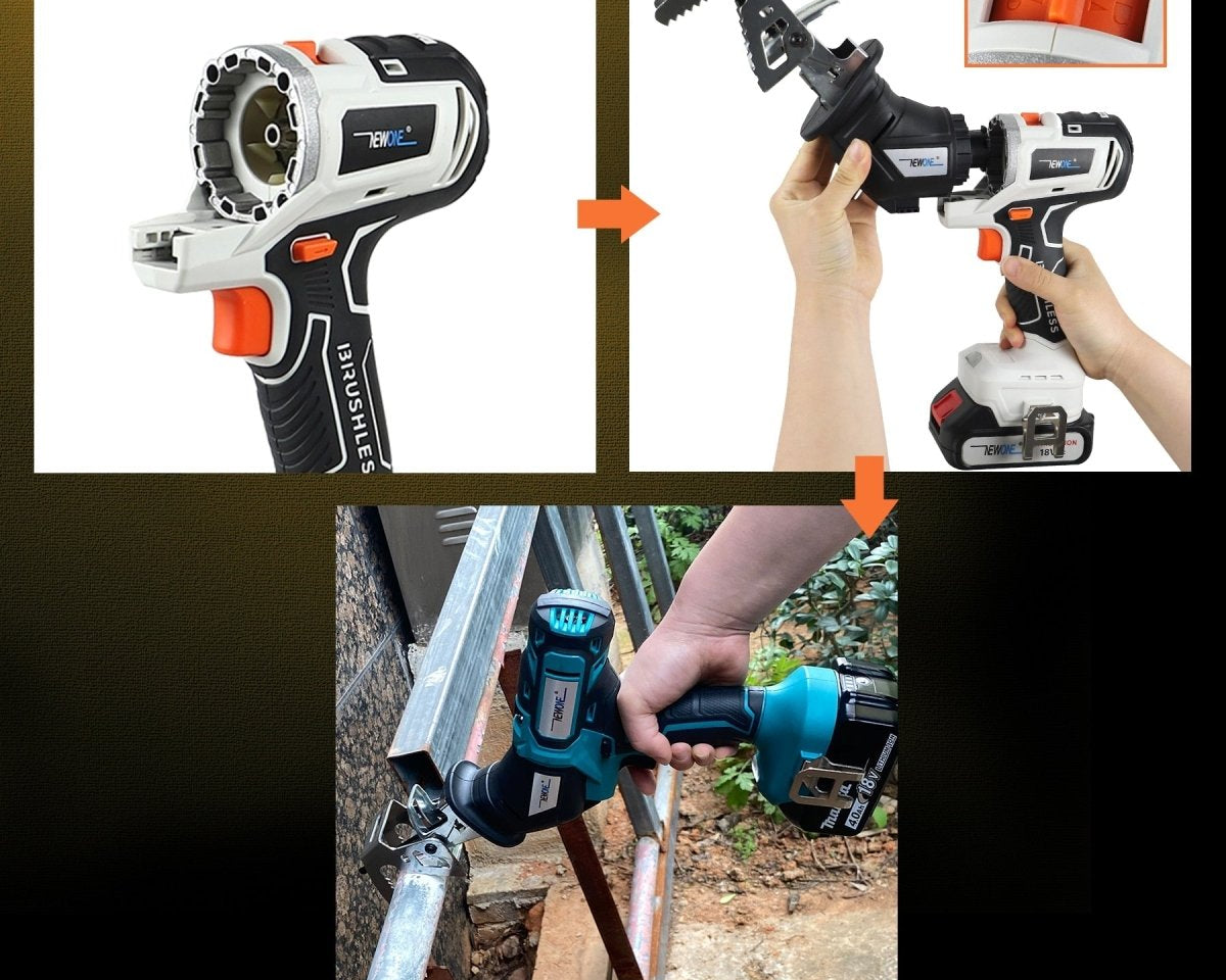 BrushMax - 12 In 1 cordless Multifunctional Combo Kit - TumTum