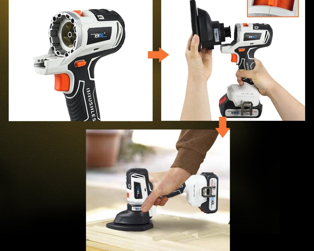 BrushMax - 12 In 1 cordless Multifunctional Combo Kit - TumTum