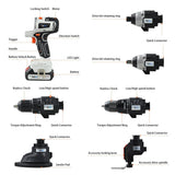 BrushMax - 12 In 1 cordless Multifunctional Combo Kit - TumTum