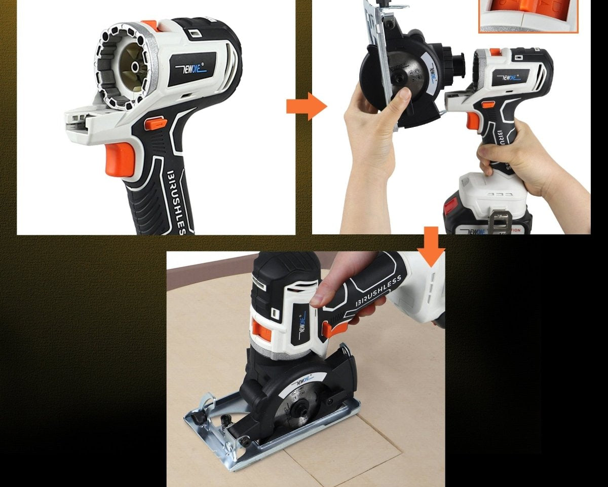 BrushMax - 12 In 1 cordless Multifunctional Combo Kit - TumTum