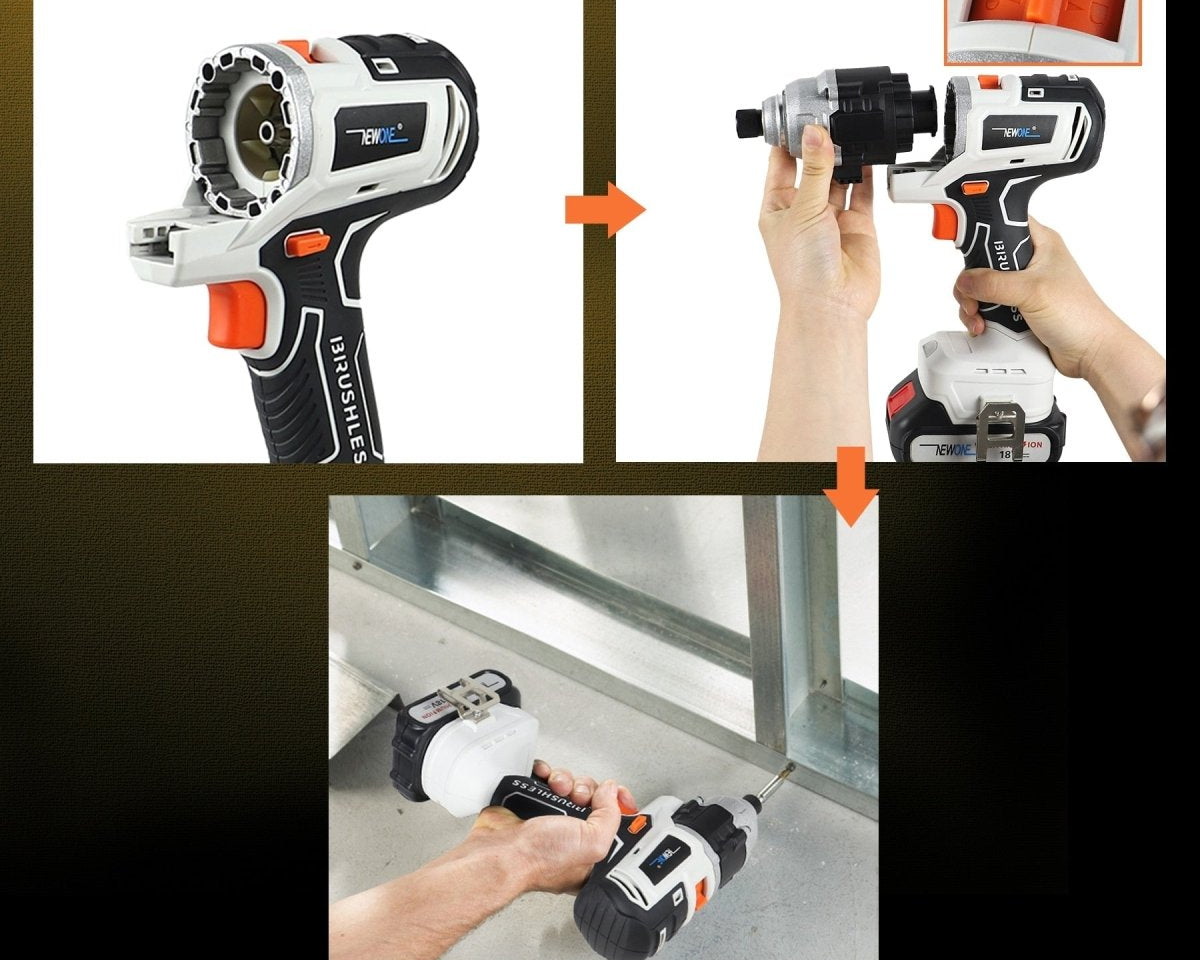 BrushMax - 12 In 1 cordless Multifunctional Combo Kit - TumTum