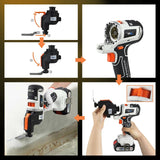 BrushMax - 12 In 1 cordless Multifunctional Combo Kit - TumTum