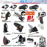 BrushMax - 12 In 1 cordless Multifunctional Combo Kit - TumTum