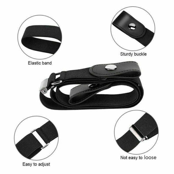 Buckle-free Invisible Elastic Waist Belts - TumTum