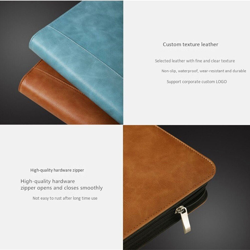 Business portable notebook With USB Phone Charger - TumTum