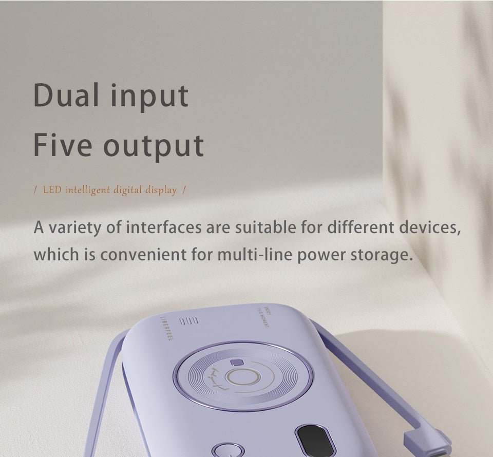 ClickCam™ - Smart Portable Fast Charged Printer Cam - TumTum