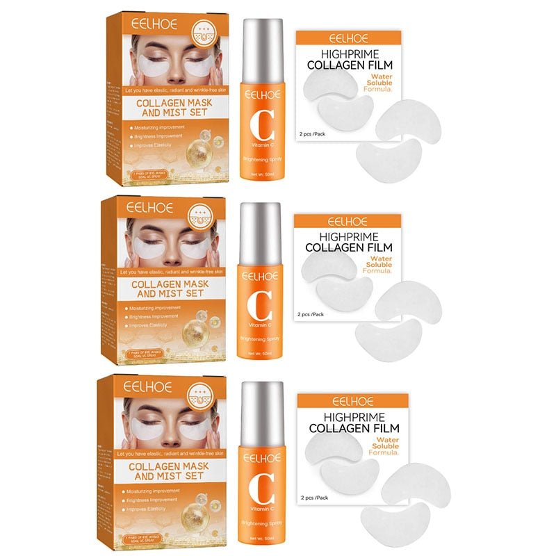 CollagMask™ - 10PCS COLLAGEN FILM MASK - TumTum