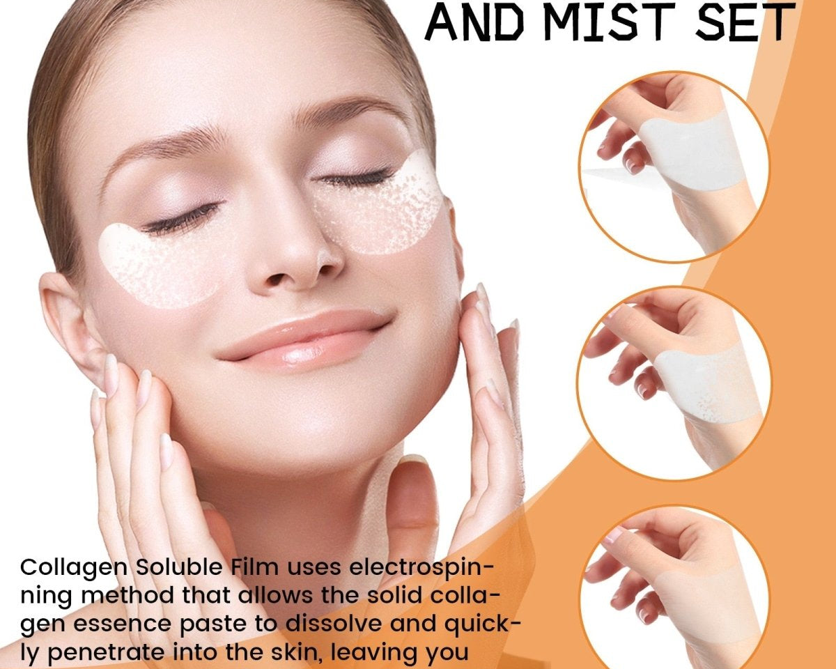 CollagMask™ - 10PCS COLLAGEN FILM MASK - TumTum