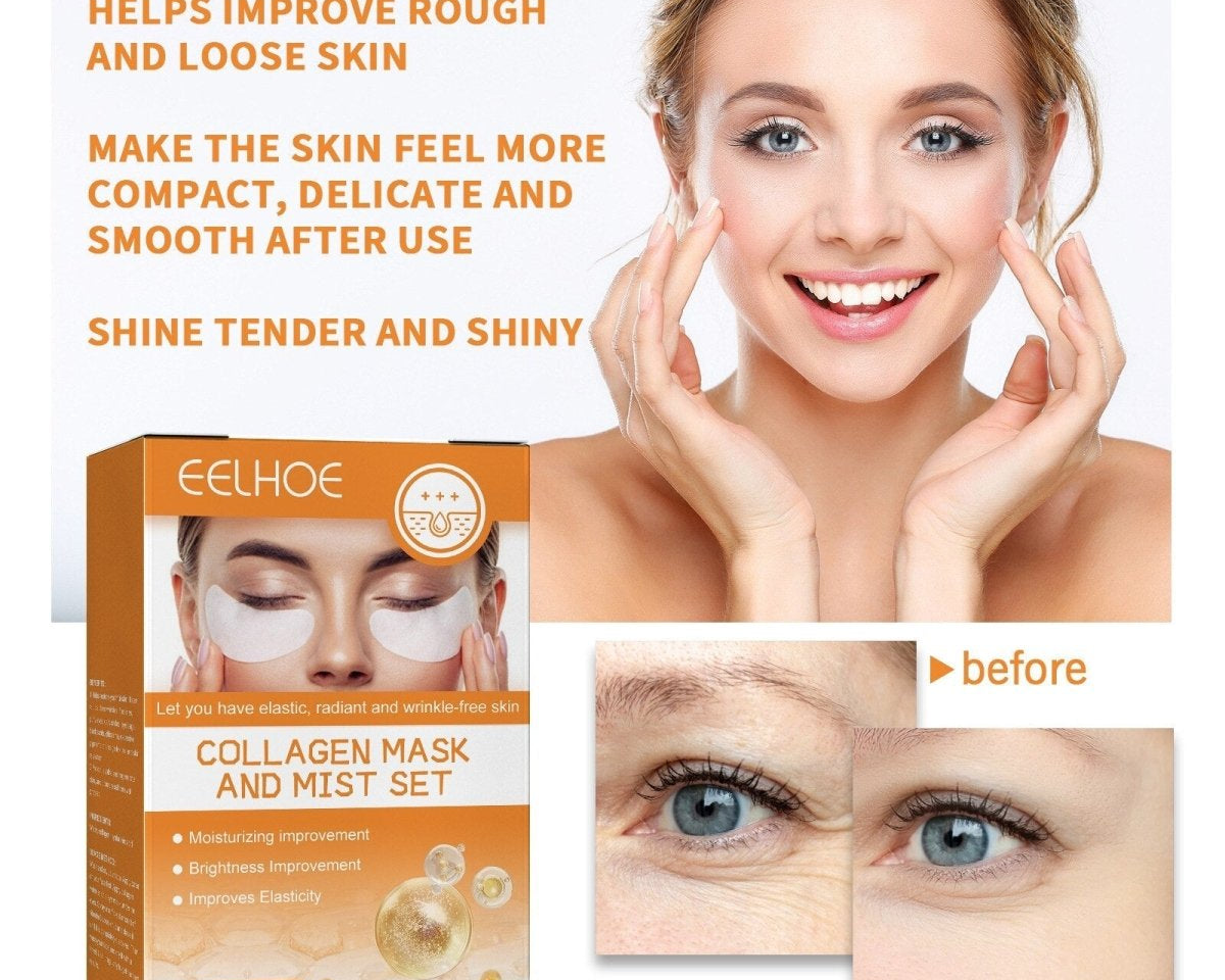 CollagMask™ - 10PCS COLLAGEN FILM MASK - TumTum