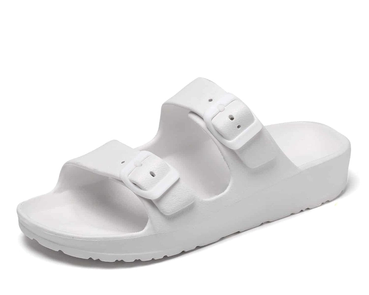 ComfyComfy™ - Women's Comfort Slides Double Buckle Adjustable Sandals - TumTum
