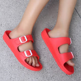 ComfyComfy™ - Women's Comfort Slides Double Buckle Adjustable Sandals - TumTum