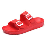 ComfyComfy™ - Women's Comfort Slides Double Buckle Adjustable Sandals - TumTum