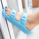 ComfyComfy™ - Women's Comfort Slides Double Buckle Adjustable Sandals - TumTum