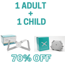  1 Adult + 1 Child [70% OFF]