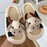CuteFluffy Cows Slippers - TumTum