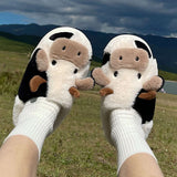 CuteFluffy Cows Slippers - TumTum