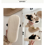 CuteFluffy Cows Slippers - TumTum