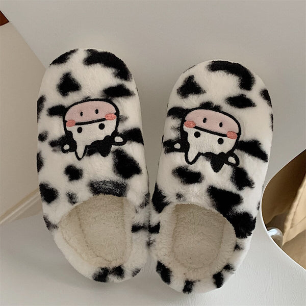 CuteFluffy Cows Slippers - TumTum