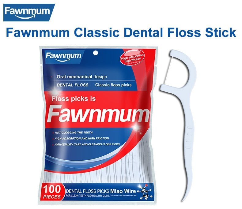 DenTek Fawnmum® - Dental Floss Flosser Picks Toothpicks Teeth Stick - TumTum
