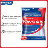 DenTek Fawnmum® - Dental Floss Flosser Picks Toothpicks Teeth Stick - TumTum