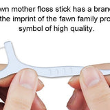 DenTek Fawnmum® - Dental Floss Flosser Picks Toothpicks Teeth Stick - TumTum