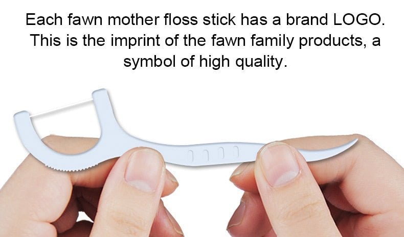 DenTek Fawnmum® - Dental Floss Flosser Picks Toothpicks Teeth Stick - TumTum
