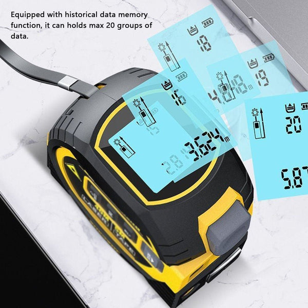 Digital and Laser Measurement Tape - TumTum