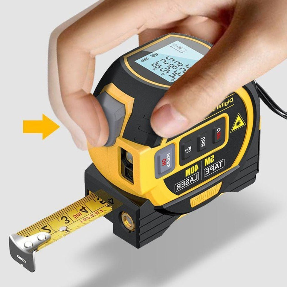 Digital and Laser Measurement Tape - TumTum