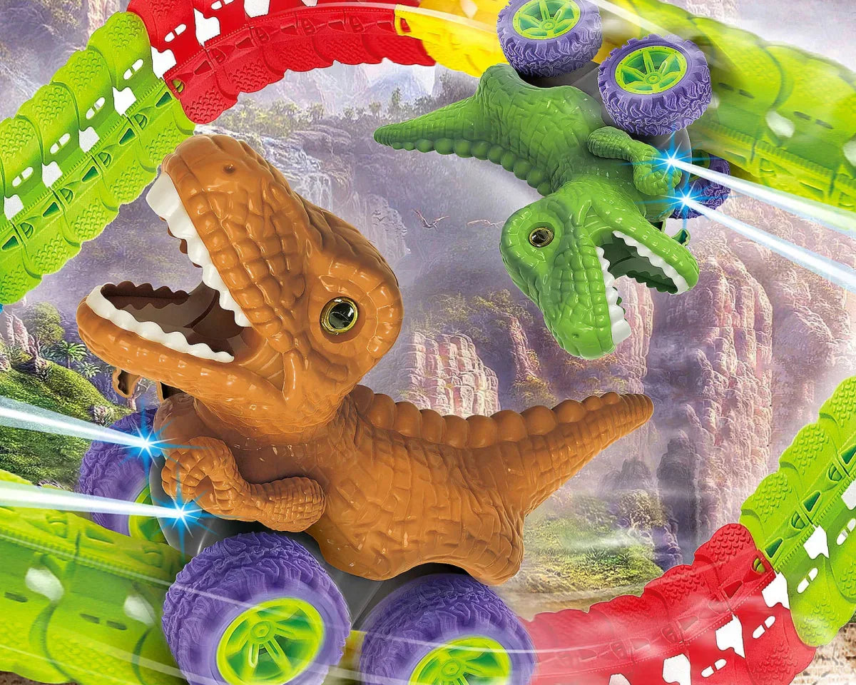 DinoRacer™ - Dinosaur Track Cars - TumTum