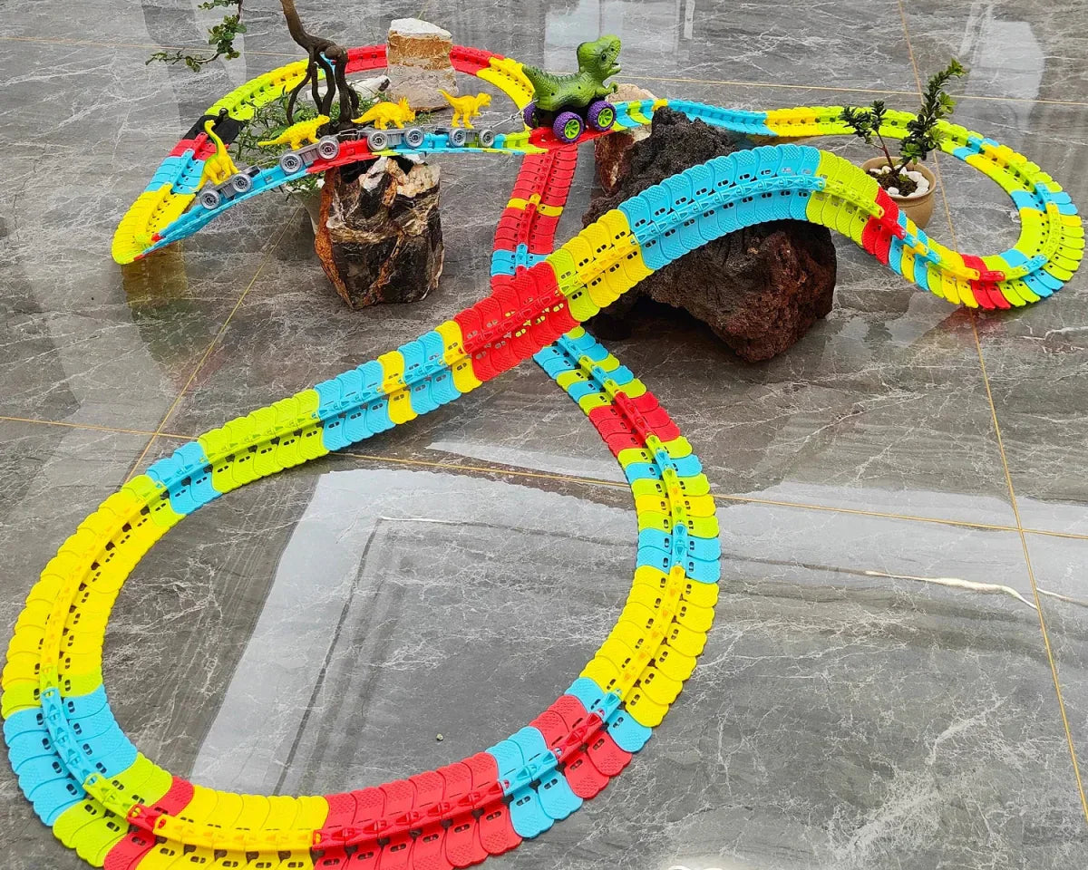 DinoRacer™ - Dinosaur Track Cars - TumTum