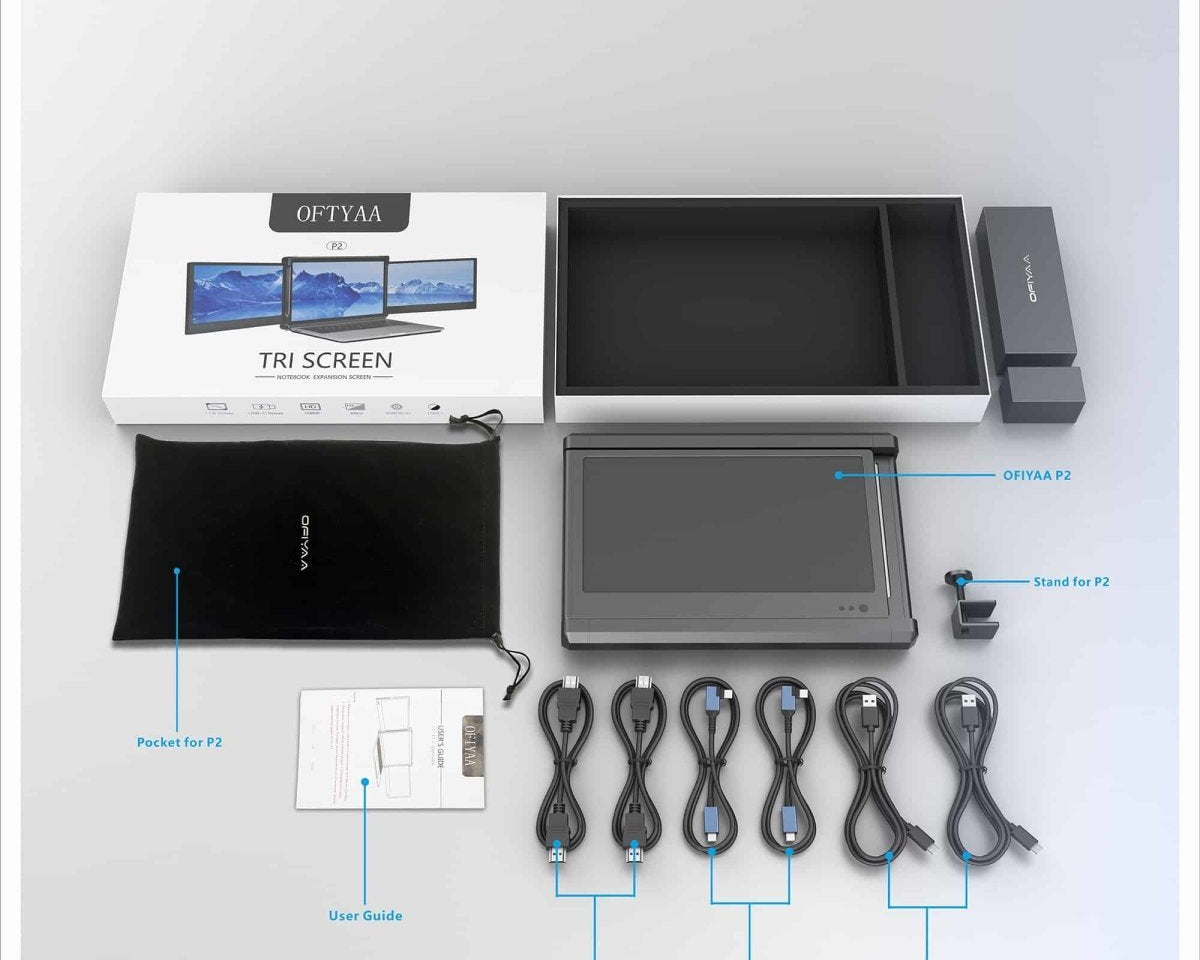 DoubleScreen ™ - Smart Portable Laptop Monitor Extender - TumTum