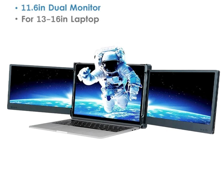 DoubleScreen ™ – Smart Portable Laptop Monitor Extender - TumTum