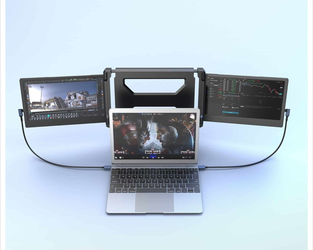 DoubleScreen ™ - Smart Portable Laptop Monitor Extender - TumTum