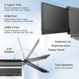DoubleScreen ™ - Smart Portable Laptop Monitor Extender - TumTum