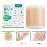 ELAIMEI™ Medical Soft Silicone Gel Tape for Scar Removal (1.6” x 60”） - TumTum