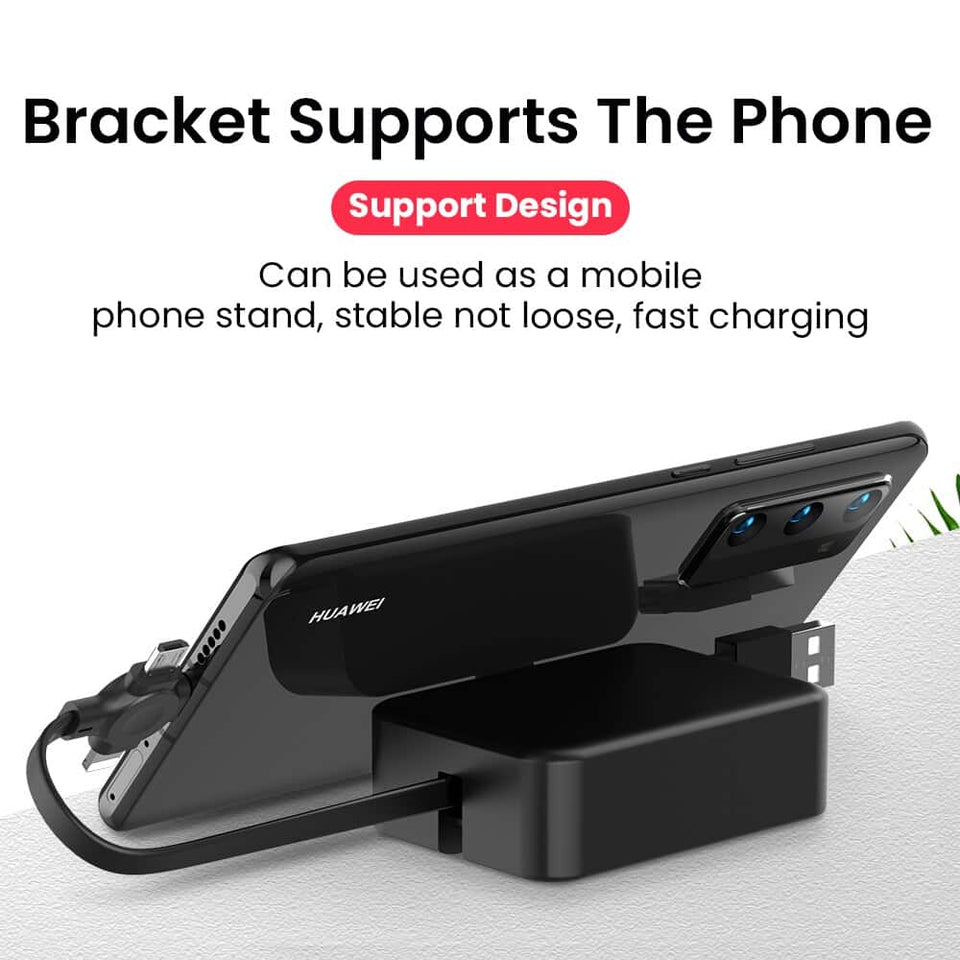 Energize™ - 4in1 Data Cable Phone Stand - TumTum
