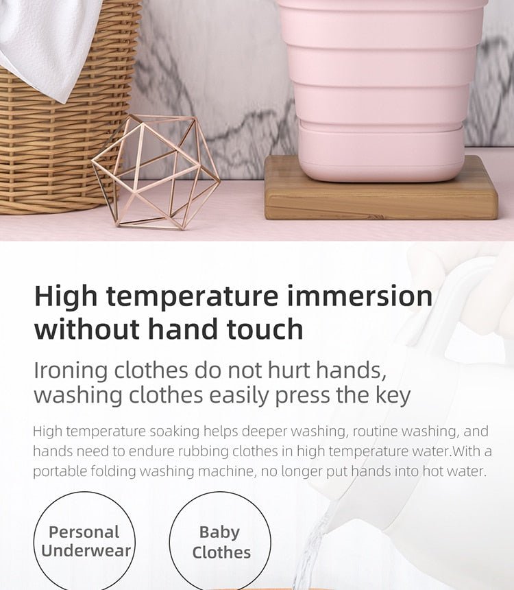 EZWash ™ - Foldable Mini Smart Washer - TumTum
