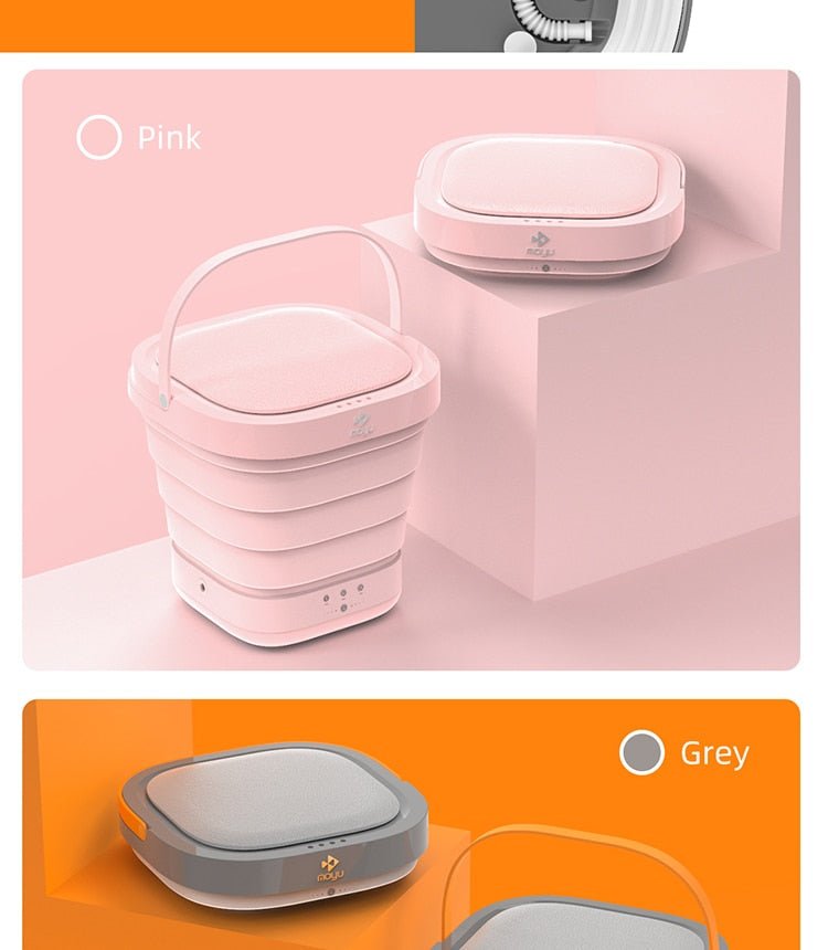 EZWash ™ - Foldable Mini Smart Washer - TumTum