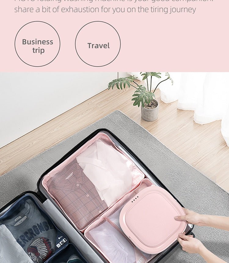 EZWash ™ - Foldable Mini Smart Washer - TumTum