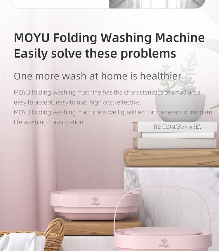 EZWash ™ - Foldable Mini Smart Washer - TumTum