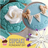 Fondant Crimper Tool Set - TumTum