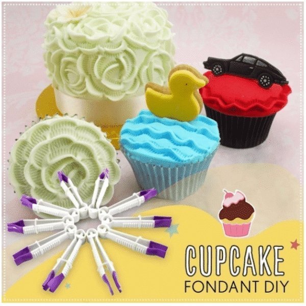 Fondant Crimper Tool Set - TumTum