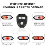 GlowAlert™ - Bicycle LED Rechargeable Warning Tail Light - TumTum