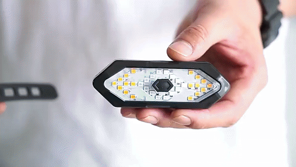 GlowAlert™ - Bicycle LED Rechargeable Warning Tail Light - TumTum