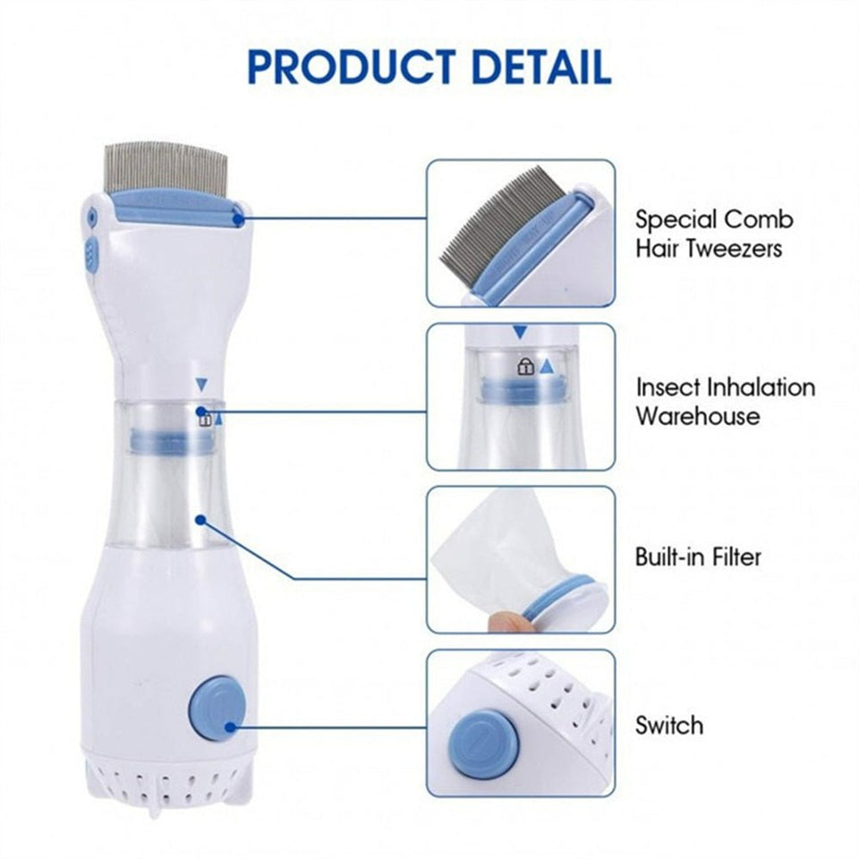 HairProtector ™ - Electric Lice Remover and Hair Cleaner - TumTum