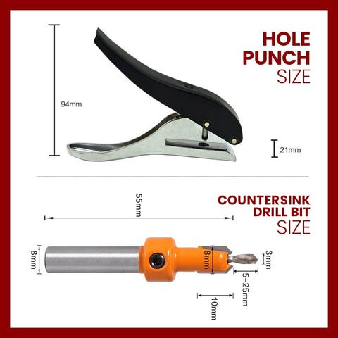 🔥HOT SALE - Portable Hole Punch Tool - TumTum
