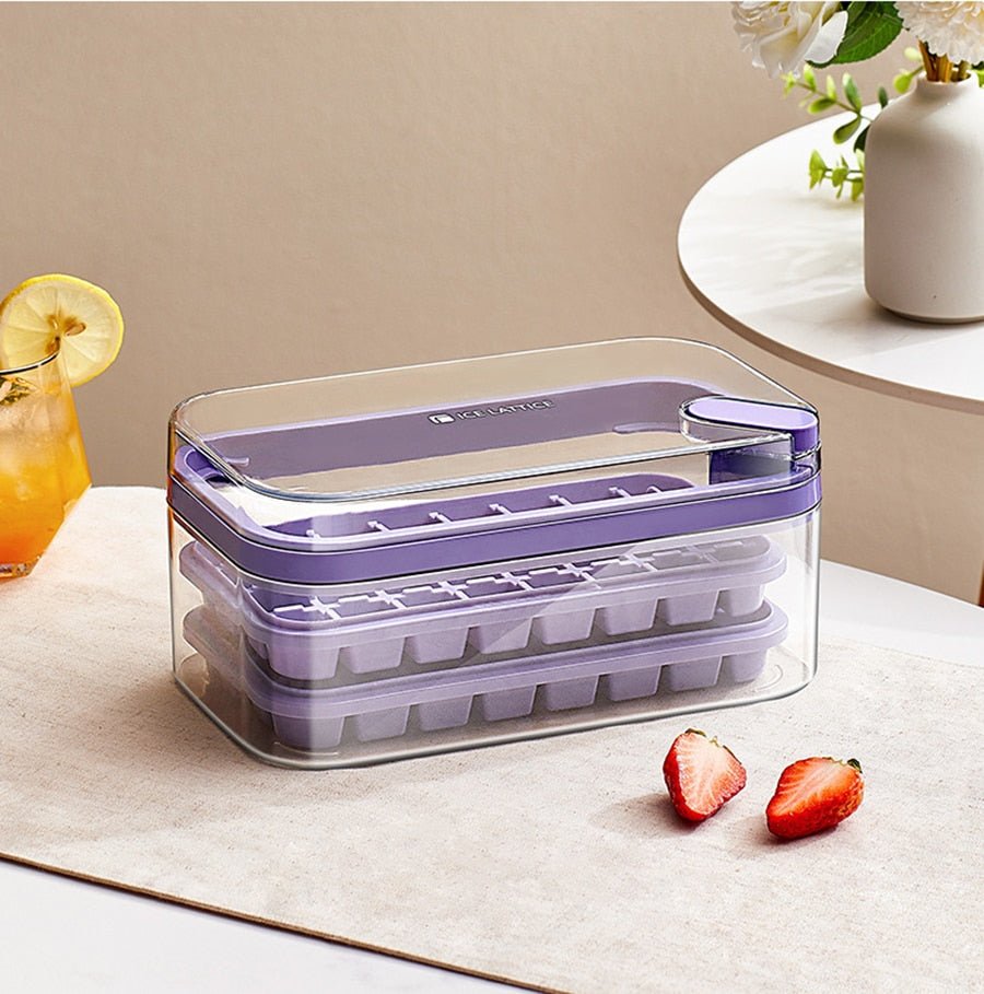 IceFlex Tray ™ - One Press Ice Mold Box - TumTum