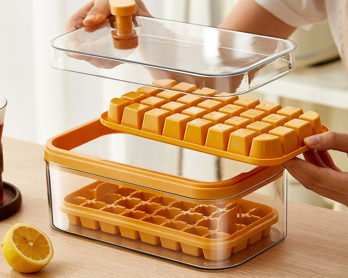 IceFlex Tray ™ - One Press Ice Mold Box - TumTum