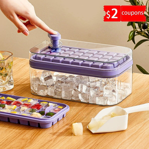 IceFlex Tray ™ - One Press Ice Mold Box - TumTum
