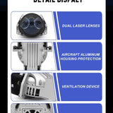 IgniteX™ - 200W 3.0 Inch Bi Led Projector Lens - TumTum